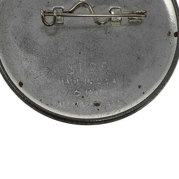 1982 "Irish Kisses 5 cents Frog Pinback Button Pin St. Patrick's Day Paddy - Picture 3 of 5